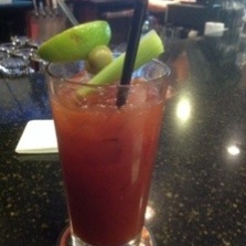 Gotta love the Bloody Mary's from international airports! Try it, you'll like it.